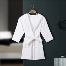 Load image into Gallery viewer, CAVME 100% Cotton Bathrobe Terry Robe Kids Children's Bathrobe Cotton Ladies Kimono Long Robes PLUS SIZE CUSTOM Letter
