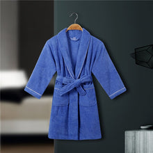 Load image into Gallery viewer, CAVME 100% Cotton Bathrobe Terry Robe Kids Children's Bathrobe Cotton Ladies Kimono Long Robes PLUS SIZE CUSTOM Letter
